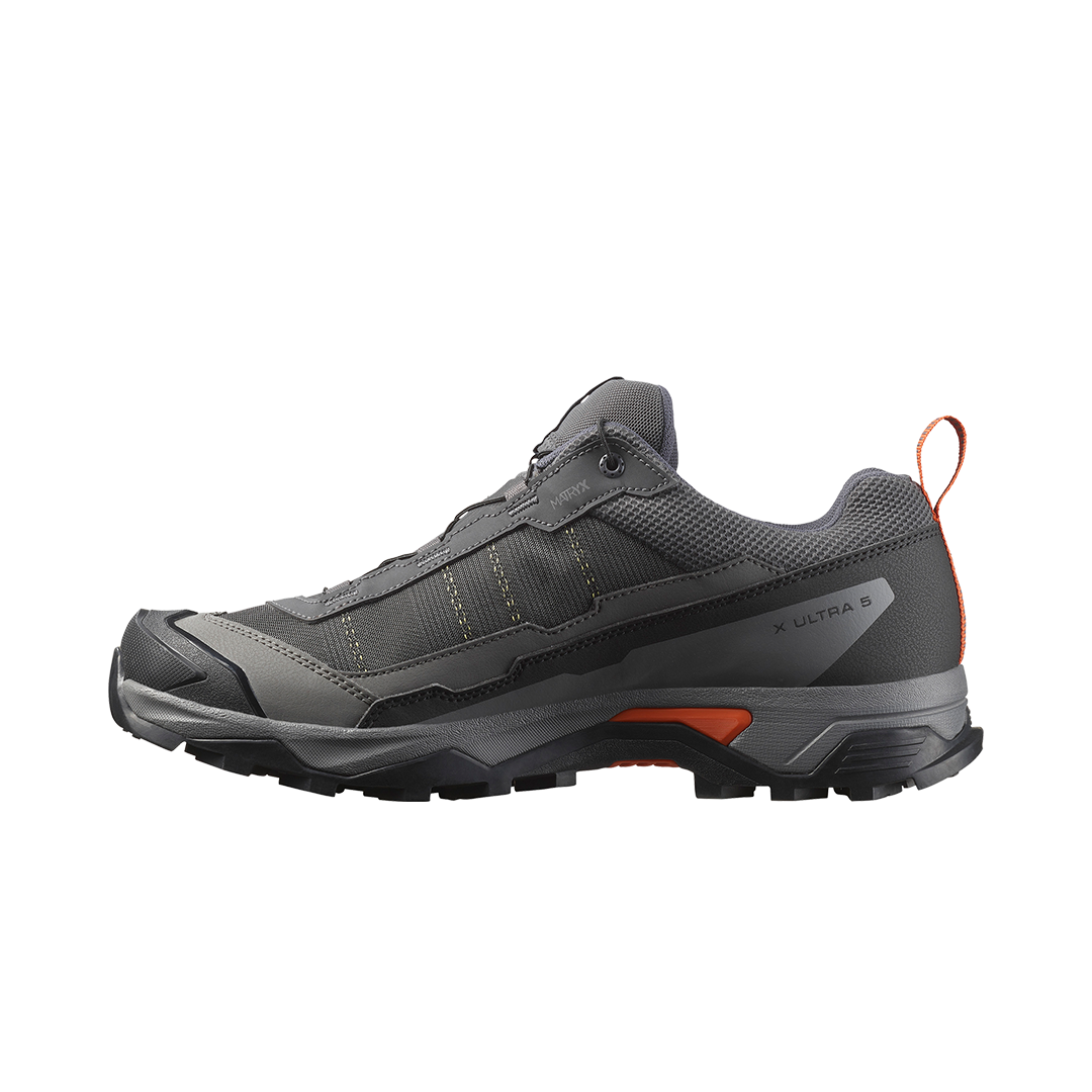 X ULTRA 5 GORE-TEX Men's Hiking Shoes in Asphalt / Castlerock / Burnt Ochre