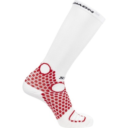 #WHITE/FIERY RED