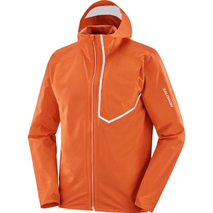 Salomon BONATTI TRAIL JACKET サイズＬ イエロー Salomon Bonatti Trail Jacket - Waterproof jacket Women's