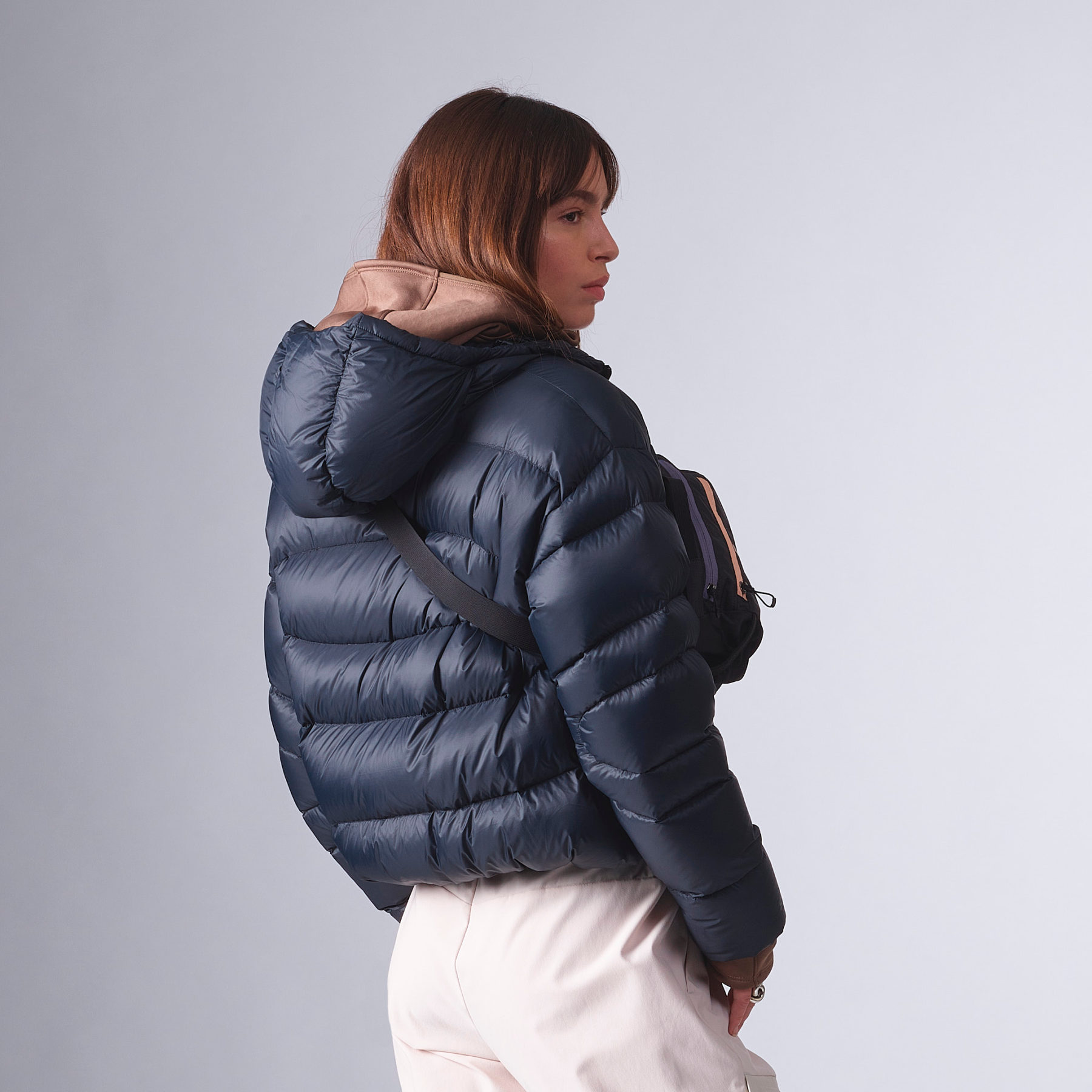 #Black / Soft Clay / Blue Fog