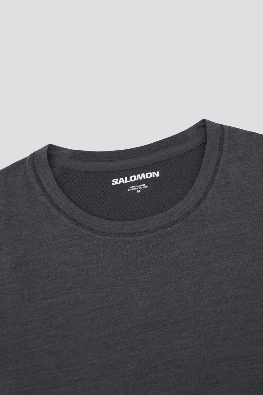 CN WOOL MIX SS TEE M