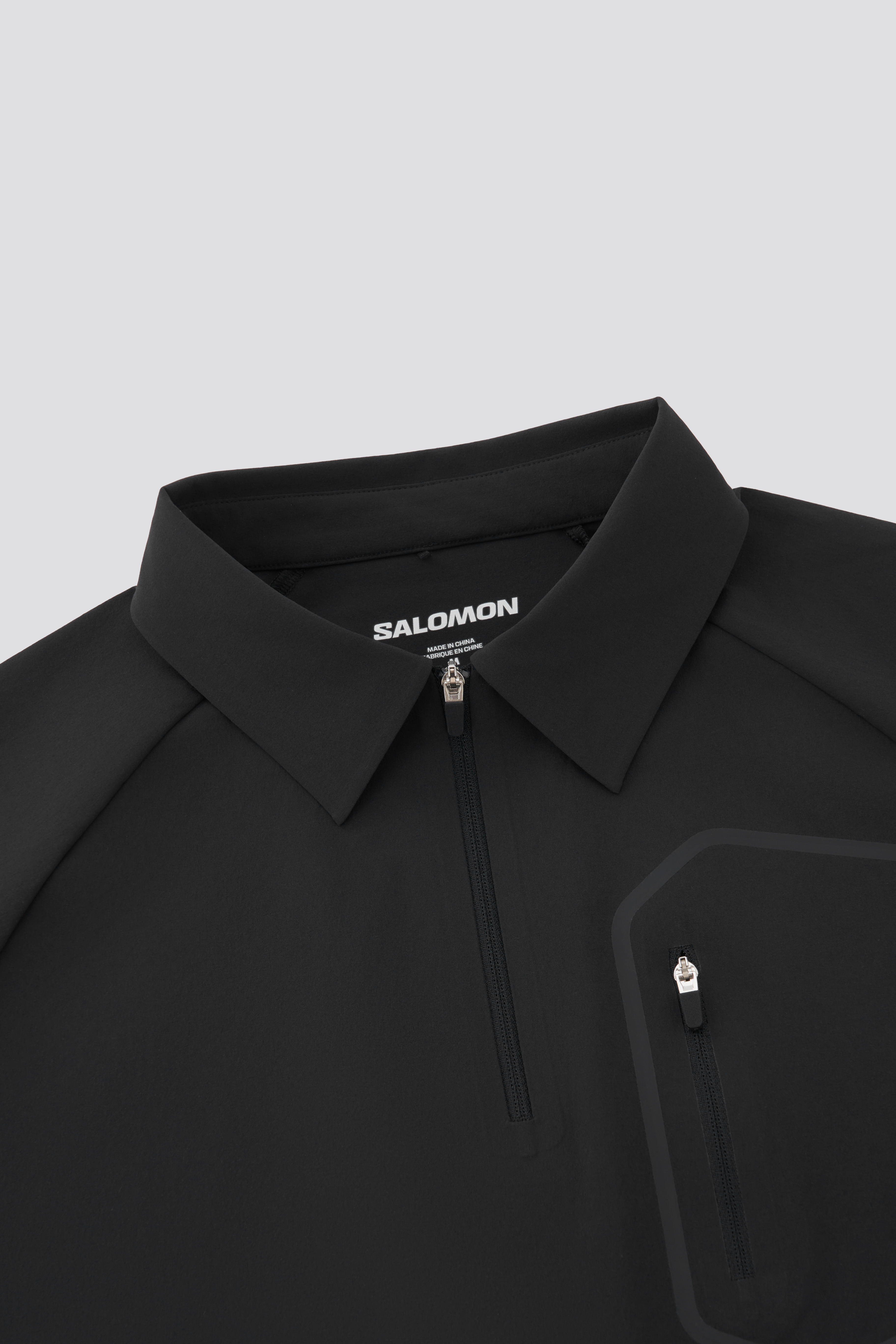 SALOMON Men L WOVEN POLO