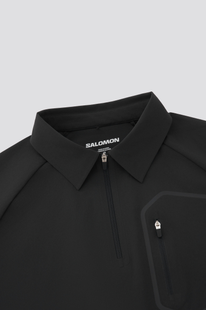 SALOMON Men L WOVEN POLO