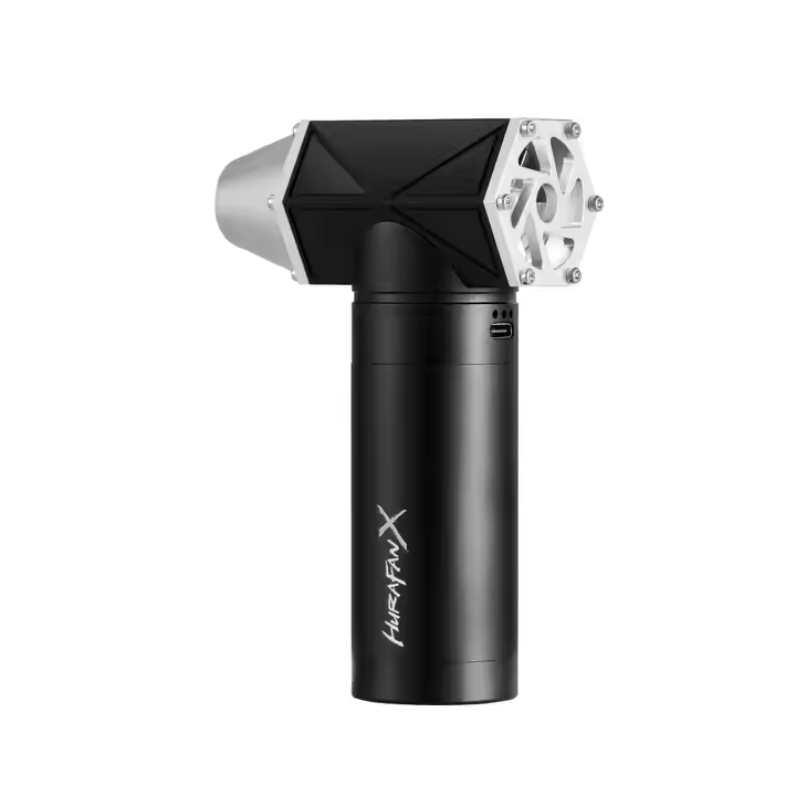 High-Speed Mini Turbo Jet Fan Handheld Blower Rechargeable Power Source for Car Cleaning Outdoor Camping Industrial & DIY Grade