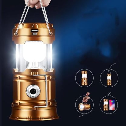 Solar Horse Lantern - Multifunctional Camping Lantern, Tent Light, Work Light & Portable Adventure Lamp