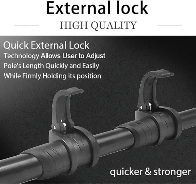 Ultralight Telescopic Trekking Poles with Natural Cork Grips, Quick Lock & Nylon Storage Bag