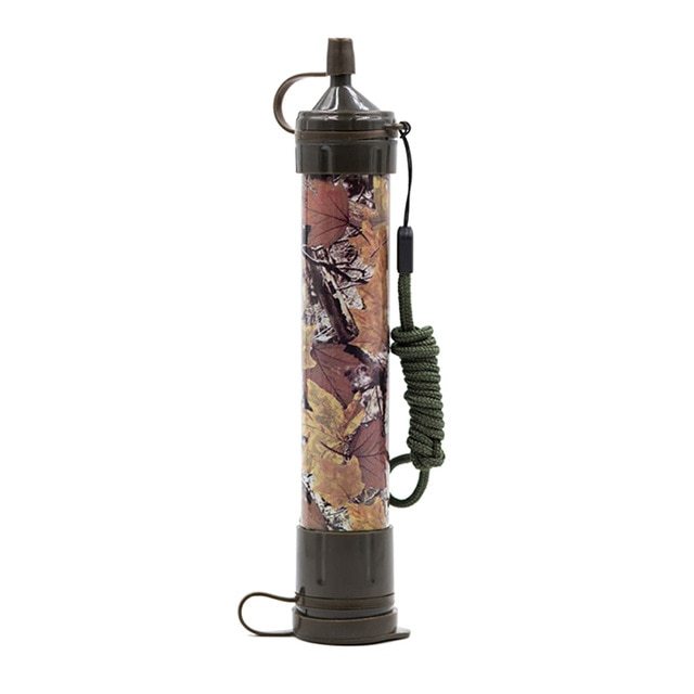 Portable Purifier Straw Water Filter Personal Survival Kit Emergency Gear Super water filtration Wild Outdoor essential Tool
