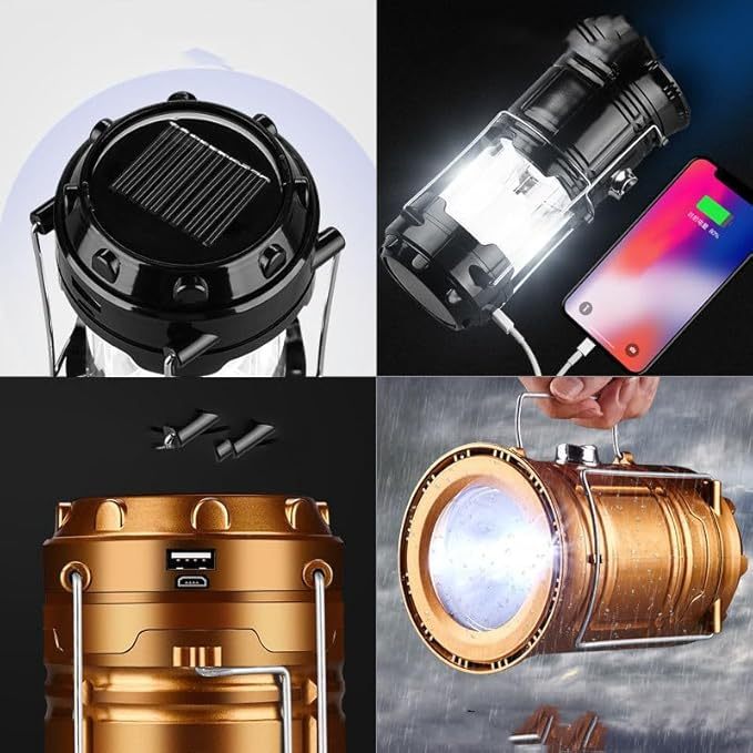 Solar Horse Lantern - Multifunctional Camping Lantern, Tent Light, Work Light & Portable Adventure Lamp