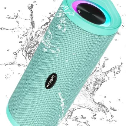 Portable Bluetooth Speaker with IPX7 Waterproof Rating and Enhanced Bass for All-Weather Performance - Audio, Smartphone
