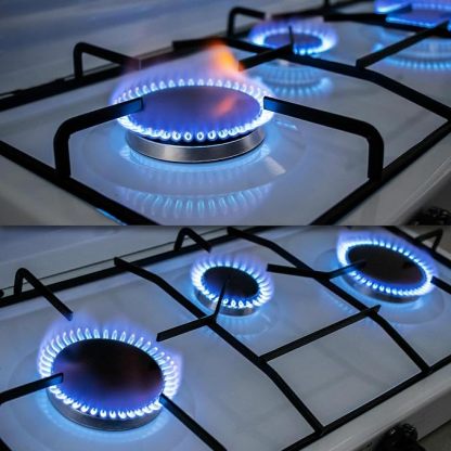 3-Burner Portable Propane Camping Stove – Stainless Steel Outdoor Gas Cooker with Adjustable Burners, Wind Guards & Heavy-Duty Handle for Camping, Tailgating & BBQ