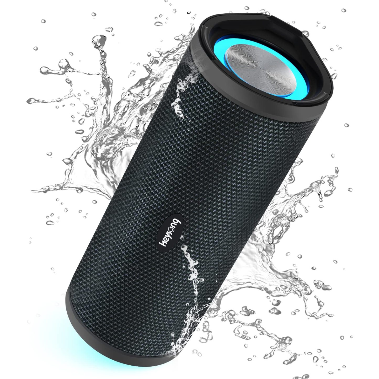 Portable Bluetooth Speaker with IPX7 Waterproof Rating and Audio Smartphone