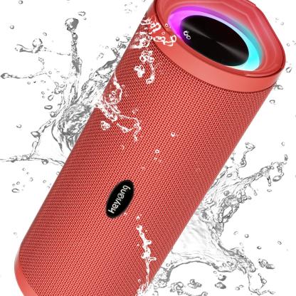 Portable Bluetooth Speaker with IPX7 Waterproof Rating and Enhanced Bass for All-Weather Performance - Audio, Smartphone