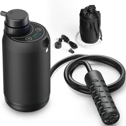Portable Water Purifier with Dual Filter Cartridge for Outdoor Survival Camping