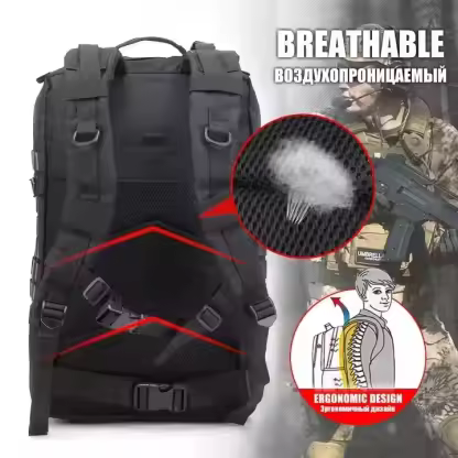 30L/50L Men Women Hiking Camping Rucksacks 900D Nylon Waterproof Bags Outdoor Trekking Hunting Tactical Backpack
