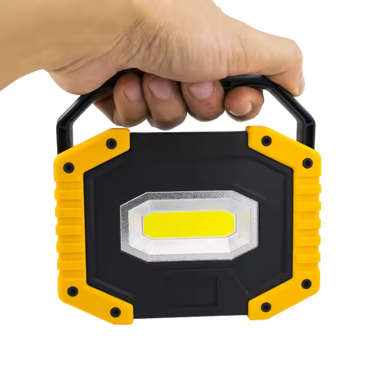 Hot Sale Cob Rechargeable Working Lamp USB Portable Cordless Led Work Light High Power Outdoor Light for Camping