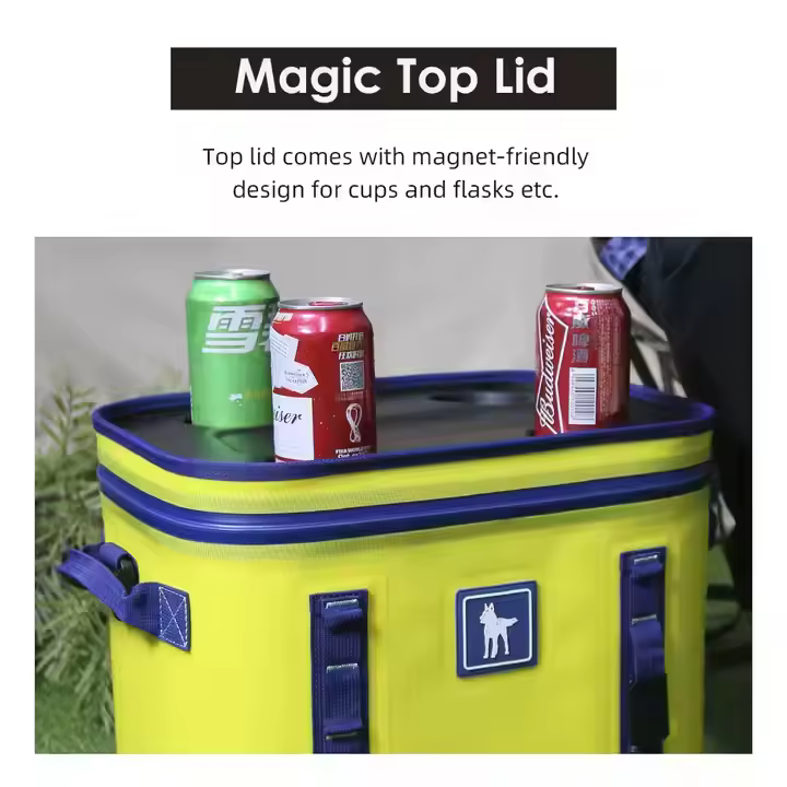 Goods in Stock Insulated Boating Floating Picnic Pvc TPU Airtight Soft Ice Bag Fully Waterproof Cooler Box for Camping Fishing