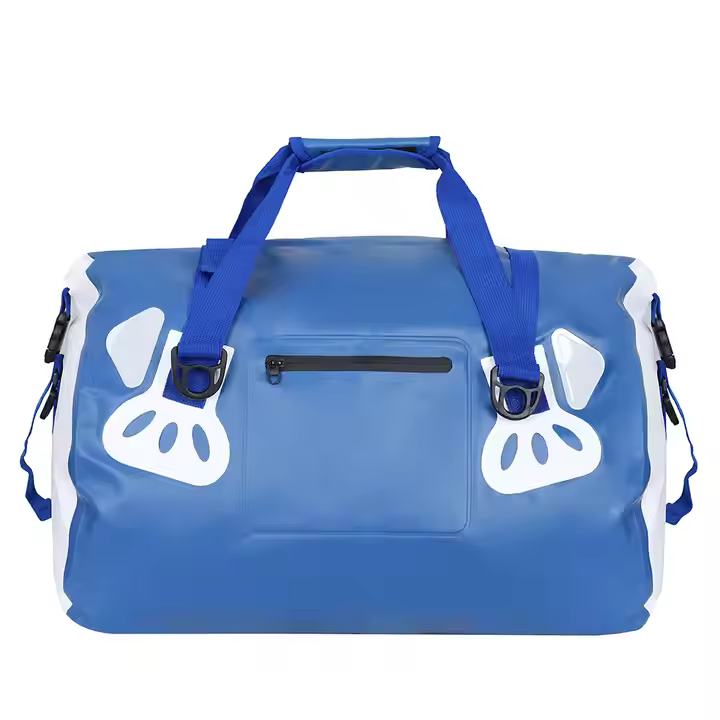 SINOTOP 50L Low MOQ Outdoor Waterproof Duffel Bag with Durable Straps and Handles Motorcycle Waterproof Duffel Luggage