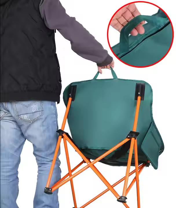 Portable Adult Camping Chair / Small Portable Folding Chairs