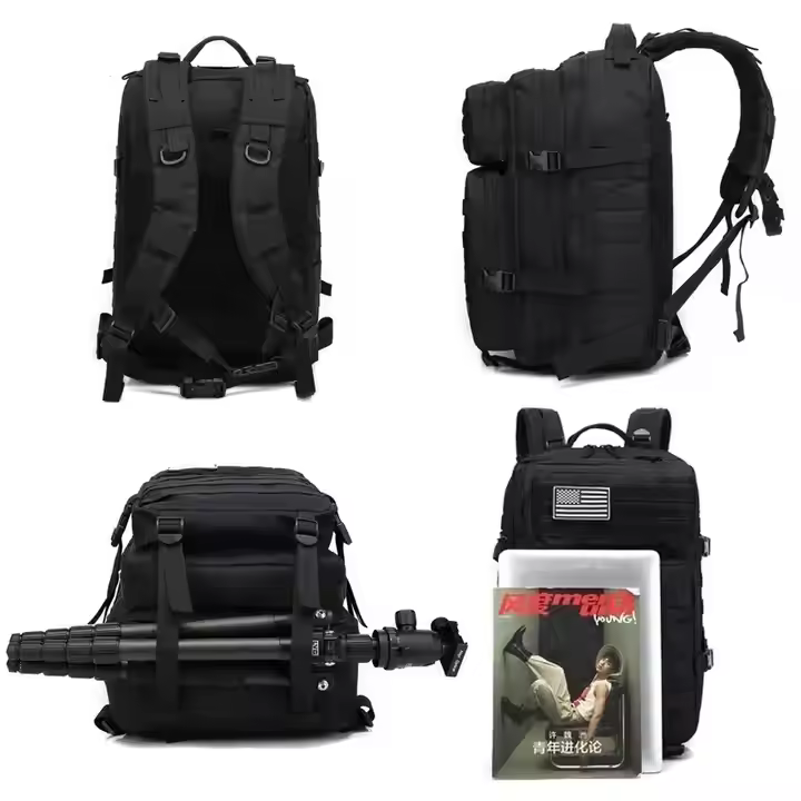 30L/50L Men Women Hiking Camping Rucksacks 900D Nylon Waterproof Bags Outdoor Trekking Hunting Tactical Backpack