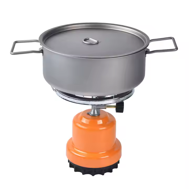 New Korean Camping Equipment Accessories Cookware Travel Tableware Outdoor Cooking Stockpot
