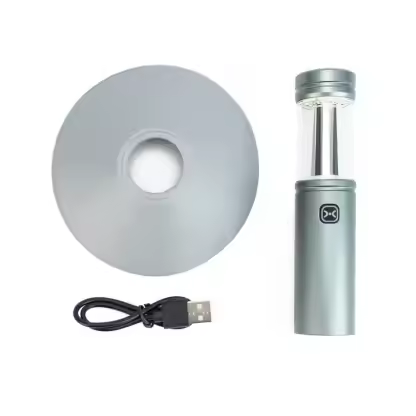 Outdoor 3-in-1 Portable Camping Light With Magnet Hook Dual Light Source Camp Atmosphere Strong Light Emergency Flashlight