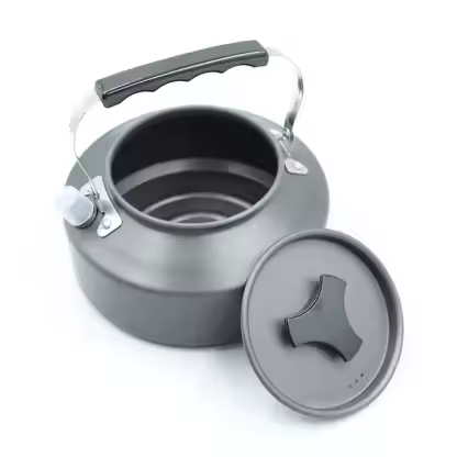 Selco Compact Camping Cookware Set Cooking Pots and Pans Kit Hiking Backpacking Lightweight Portable Camping Gear