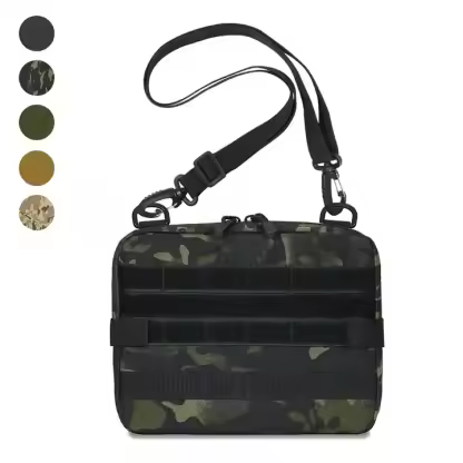 Outdoor Camping Hiking Medical Waist Pack Multiple Ways to Carry EDC Molle Tactical Travel Crossbody Fanny Pack