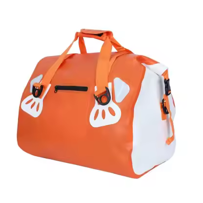 SINOTOP 50L Low MOQ Outdoor Waterproof Duffel Bag with Durable Straps and Handles Motorcycle Waterproof Duffel Luggage