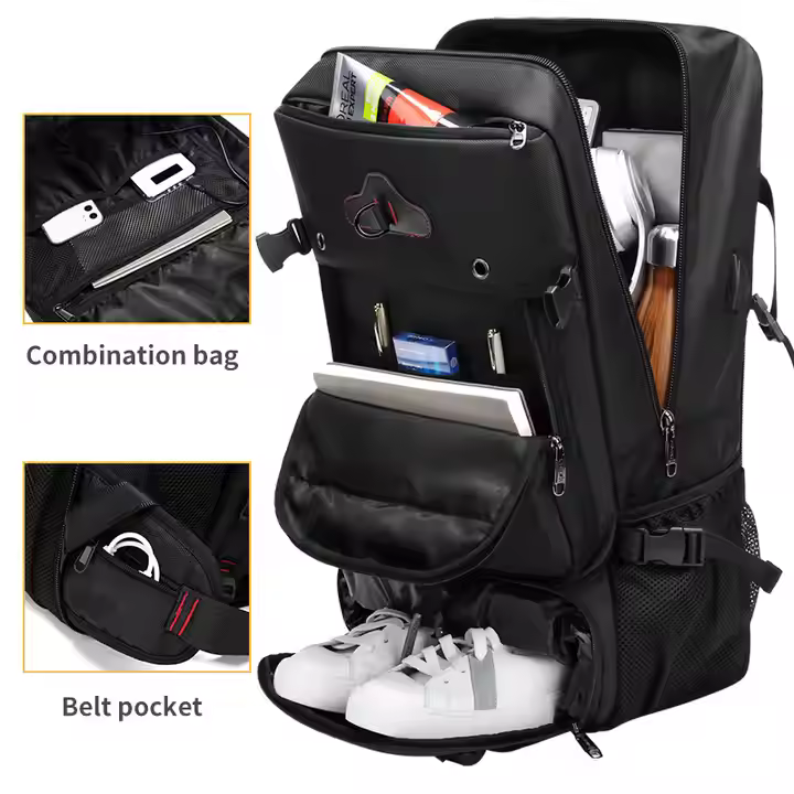 Factory Wholesale 70L Travel Men Big Backpack Waterproof Tactical Outdoor Camping Travel Hiking Backpack for Men