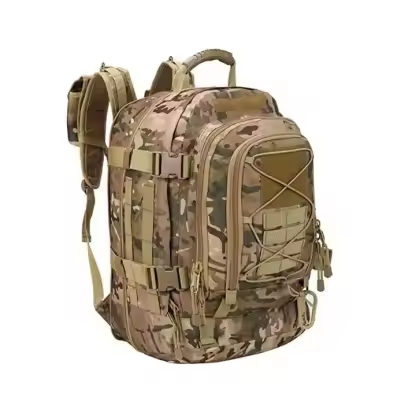 Outdoor Tactics MOLLE Assault Backpack Multi-functional 35L Waterproof Travel Bag Expandable Camping Hunting Gear Bag