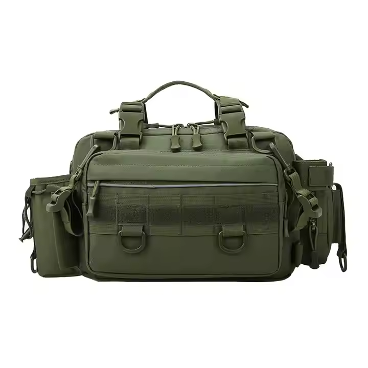 Outdoor Tactics 3P Assault Bag MOLEE Camouflage Hunting Crossbody Bag Waterproof Durable Single Shoulder Fishing Gear Bag