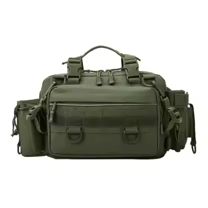 Outdoor Tactics 3P Assault Bag MOLEE Camouflage Hunting Crossbody Bag Waterproof Durable Single Shoulder Fishing Gear Bag