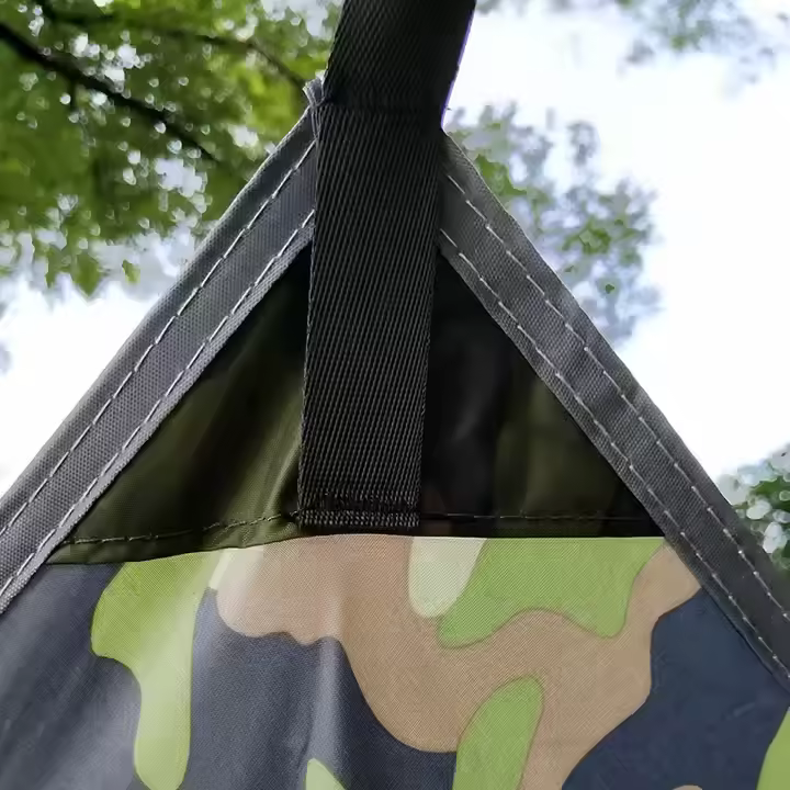 Outdoor Hammock Tarp 10*10 ft Hammock Tent Rain Tarp for Camping Camping Gear Easy Set up Including Tent Stakes and Carry Bag
