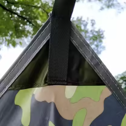 Outdoor Hammock Tarp 10*10 ft Hammock Tent Rain Tarp for Camping Camping Gear Easy Set up Including Tent Stakes and Carry Bag