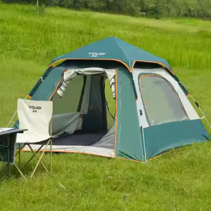 Outdoor Camping and Mountaineering Equipment HIKING Green Waterproof Tent