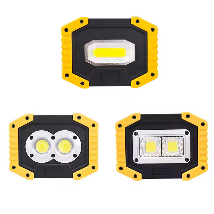 Hot Sale Cob Rechargeable Working Lamp USB Portable Cordless Led Work Light High Power Outdoor Light for Camping