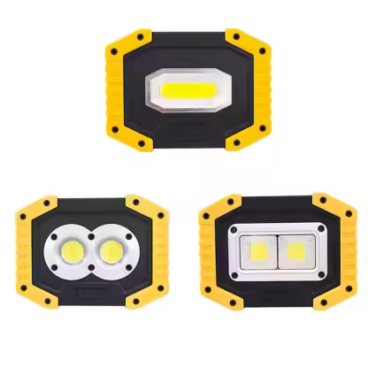 Hot Sale Cob Rechargeable Working Lamp USB Portable Cordless Led Work Light High Power Outdoor Light for Camping