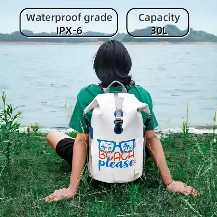 RTS 30L Backpack Beach Floating Camping Custom Logo Waterproof Outdoor Hiking Dry Bag Backpacks