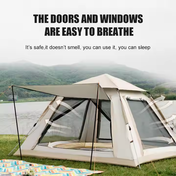 Waterproof Automatic Camping Tent Outdoor Quick Opening Outdoor Tent Multi-faceted Ventilation Tent