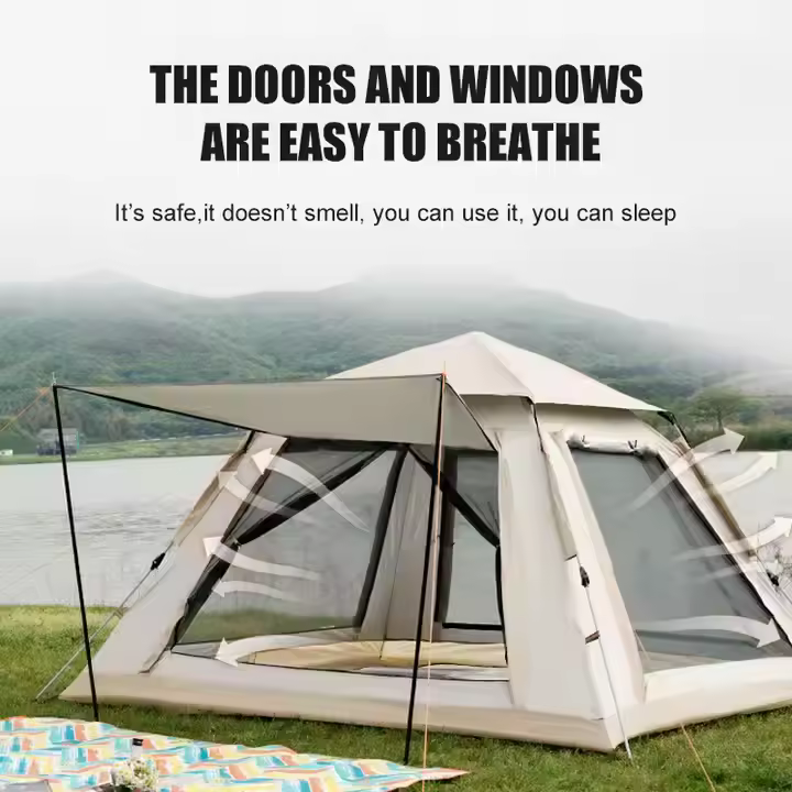Waterproof Automatic Camping Tent Outdoor Quick Opening Outdoor Tent Multi-faceted Ventilation Tent