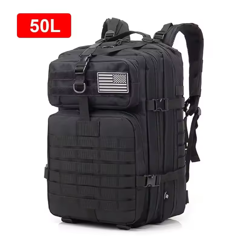 30L/50L Men Women Hiking Camping Rucksacks 900D Nylon Waterproof Bags 