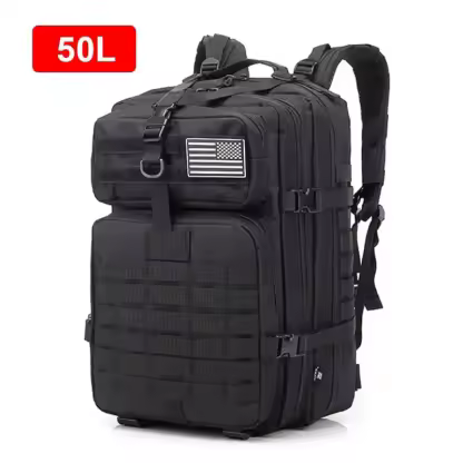 30L/50L Men Women Hiking Camping Rucksacks 900D Nylon Waterproof Bags Outdoor Trekking Hunting Tactical Backpack
