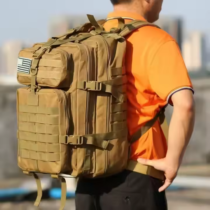 30L/50L Men Women Hiking Camping Rucksacks 900D Nylon Waterproof Bags Outdoor Trekking Hunting Tactical Backpack