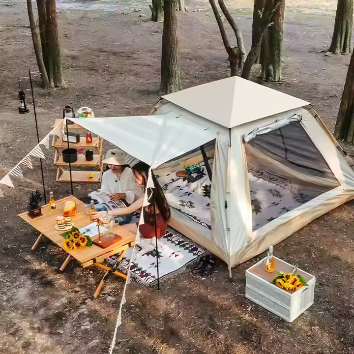 Waterproof Automatic Camping Tent Outdoor Quick Opening Outdoor Tent Multi-faceted Ventilation Tent