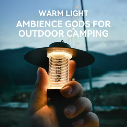 Rechargeable Camping Light - Portable Outdoor Flood Lamp with Magnetic Base
