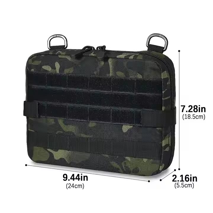 Outdoor Camping Hiking Medical Waist Pack Multiple Ways to Carry EDC Molle Tactical Travel Crossbody Fanny Pack