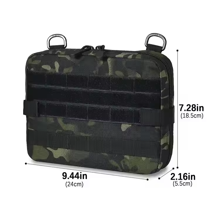 Outdoor Camping Hiking Medical Waist Pack Multiple Ways to Carry EDC Molle Tactical Travel Crossbody Fanny Pack