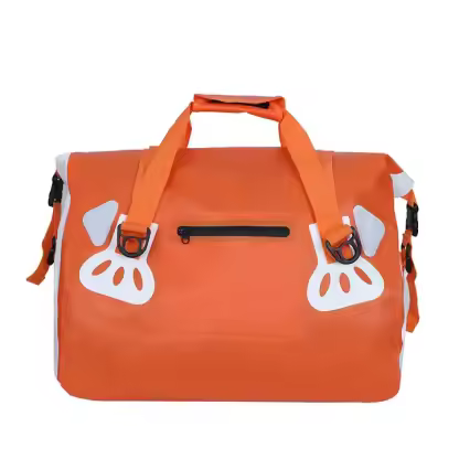 SINOTOP 50L Low MOQ Outdoor Waterproof Duffel Bag with Durable Straps and Handles Motorcycle Waterproof Duffel Luggage