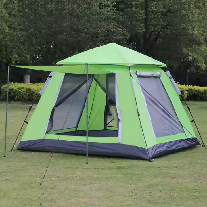 3-4 Person Portable Folding Camping Equipment Automatic Bounce off Camping Tent Outdoor
