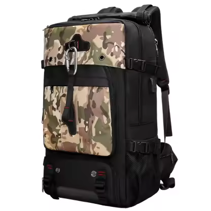 Factory Wholesale 70L Travel Men Big Backpack Waterproof Tactical Outdoor Camping Travel Hiking Backpack for Men